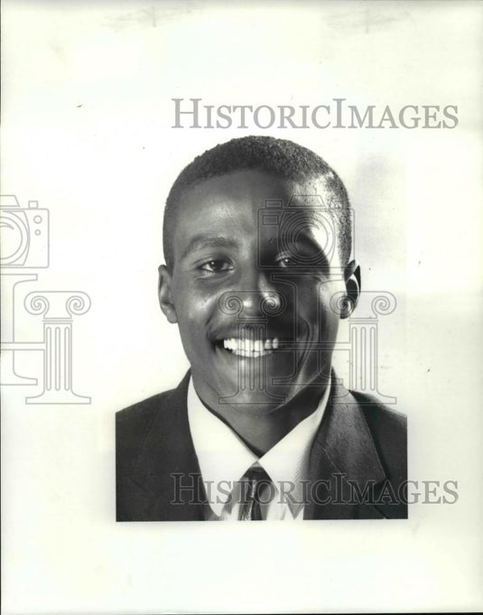 1985 Press Photo Rodney Best John Adams (Football) - cvb58838 - Historic Images