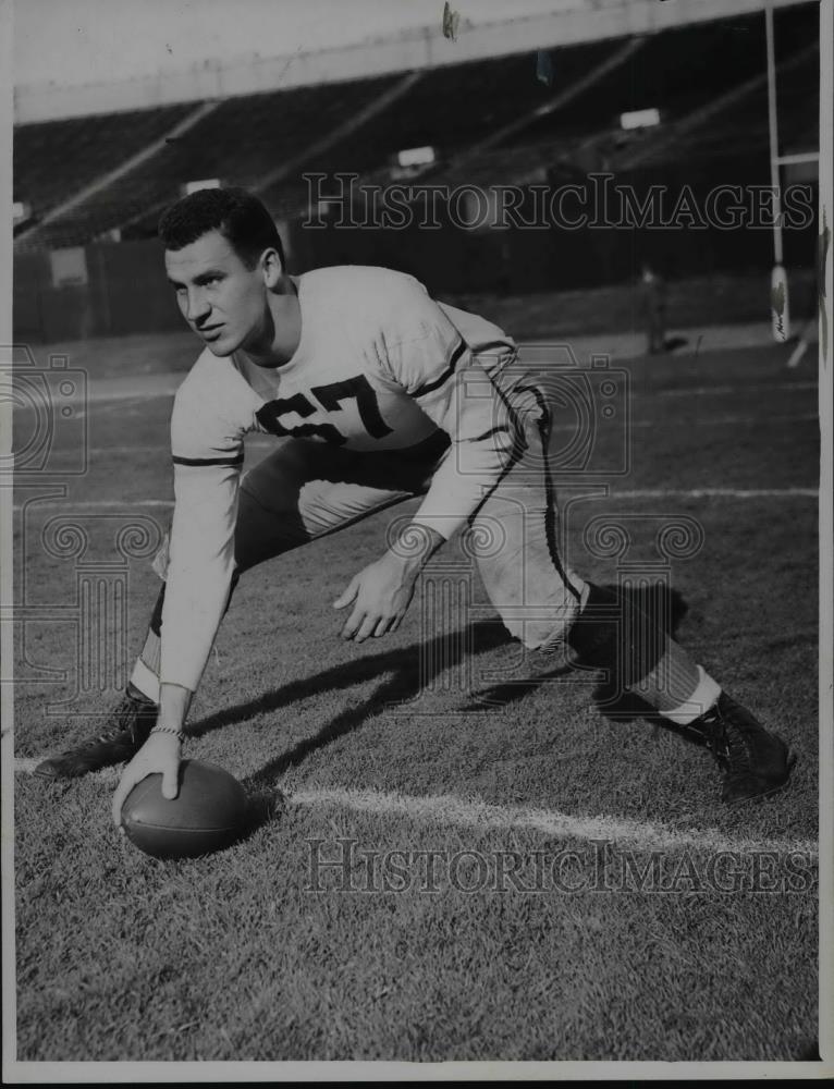 1946 Press Photo Dick Scott, 57, Navy Center - cvb64631 - Historic Images