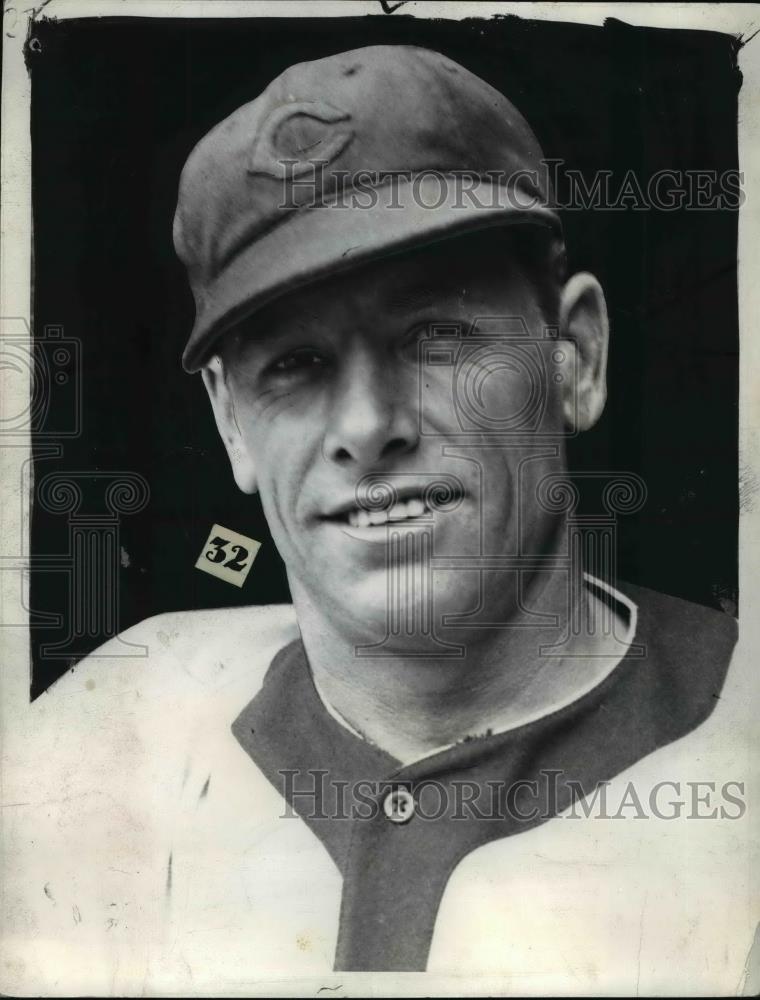 1935 Press Photo Cleveland Indians baseball player-L. Brown - cvb58064 - Historic Images