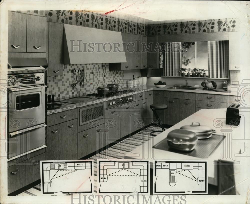 1963 Press Photo Modernizing your kitchen can be easy - Historic Images