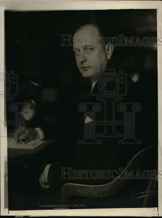 1927 Press Photo Dr Otto Kiep appointed Counselor of German Embassy - nef00835 - Historic Images
