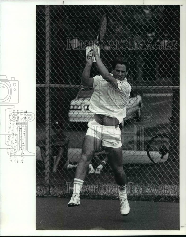 1988 Press Photo Men&#39;s singles winner David Pollack - cvb63406 - Historic Images