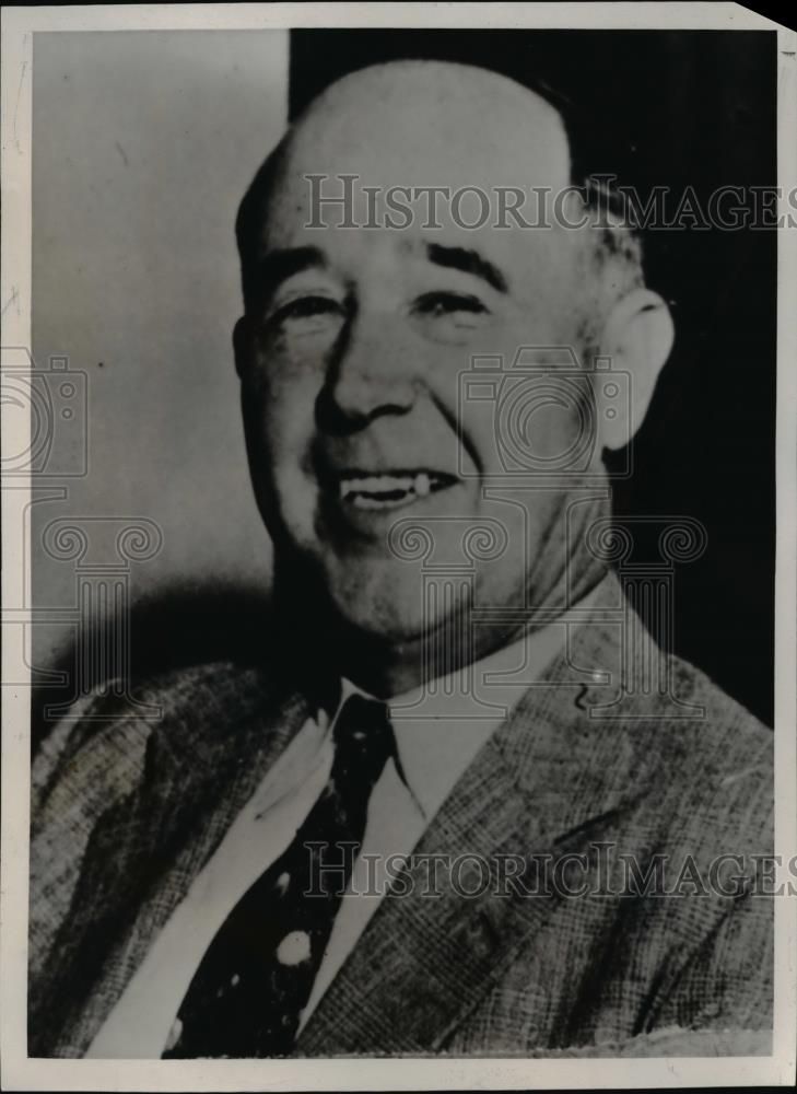 1939 Press Photo Dr James Monroe Smith President of Louisiana State University - Historic Images