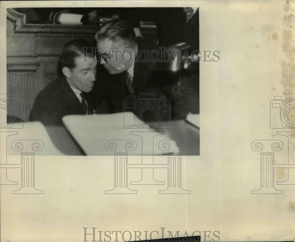 1937 Press Photo Harry Curvin, Rhode Island House of Representatives Advisor - Historic Images