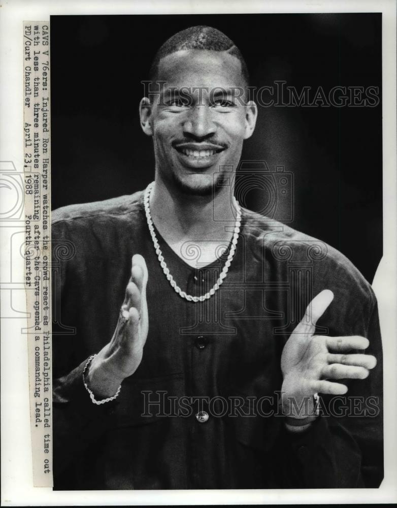 1988 Press Photo Ron Harper-basketball player - cvb64755 - Historic Images