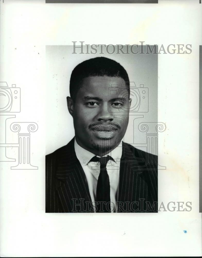 1986 Press Photo William Callier Jr., Shaw High Football - cvb58776 - Historic Images