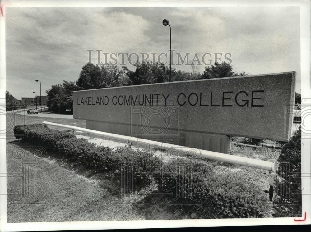 1981 Press Photo Lakeland Community College-Cavs practice site - cvb64167 - Historic Images
