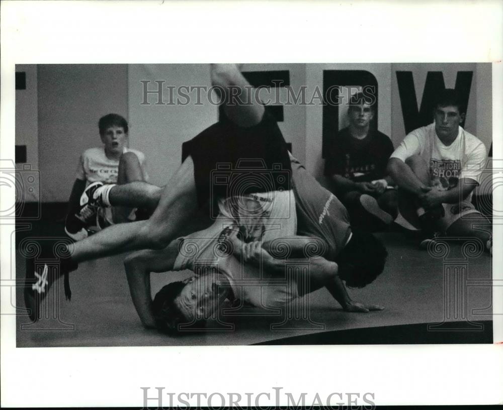 Press Photo Wayne Boyd, 1969 NCAA Wrestling  - cvb57608 - Historic Images