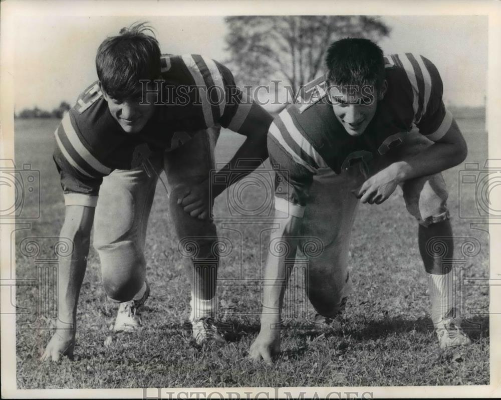 1970 Press Photo Gilmour Academy Football - cvb58421 - Historic Images