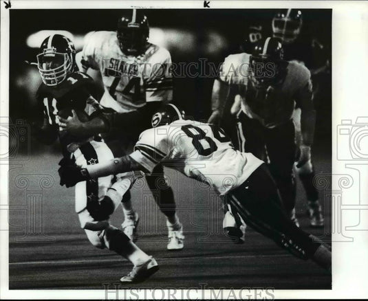 1986 Press Photo Berea H.S. quarter back