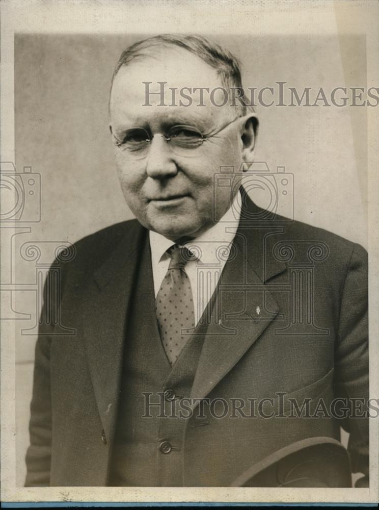 1928 Press Photo Will King attends Jackson Day dinner in Washington DC - Historic Images