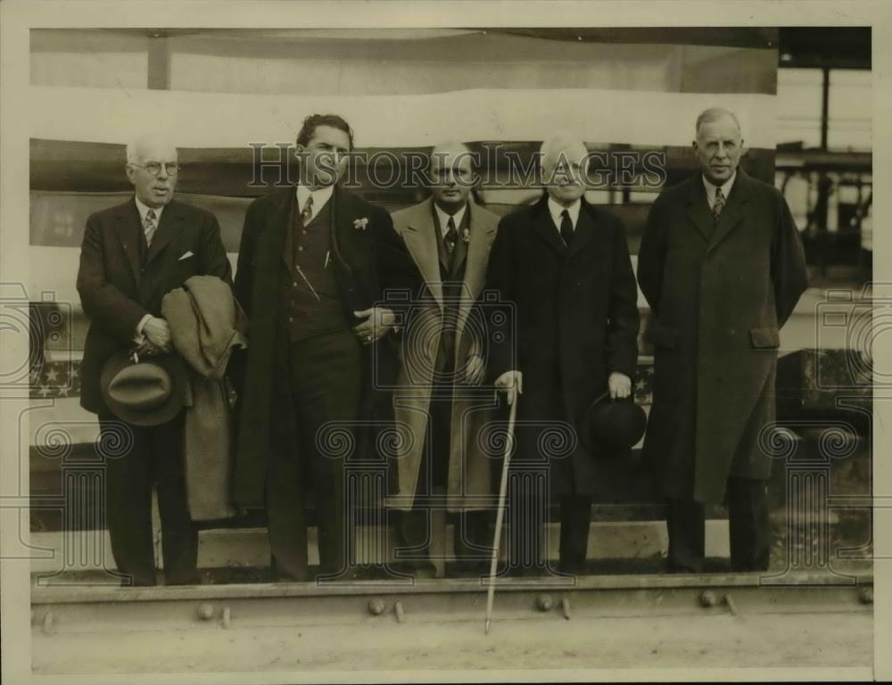 1930 Press Photo Ralph Dravo Joseph Burke HH Demmert Joseph Buffington - Historic Images