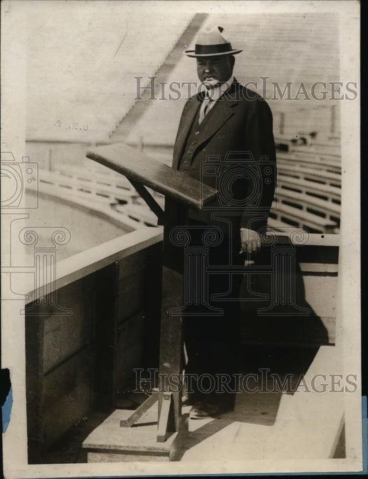 1928 Press Photo Republican Presidential Candidate Herbert Hoover - nee94369 - Historic Images