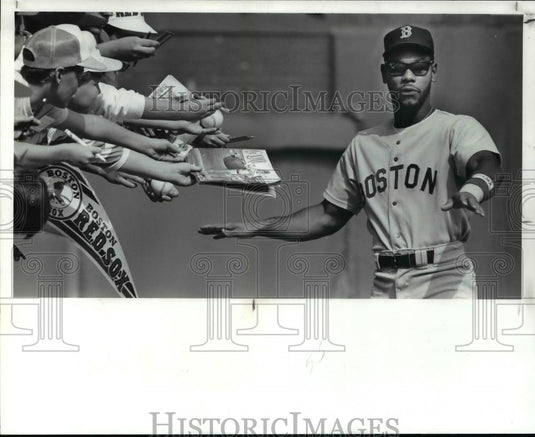 1988 Press Photo The Boston Red Sox were the stars - cvb57812 - Historic Images