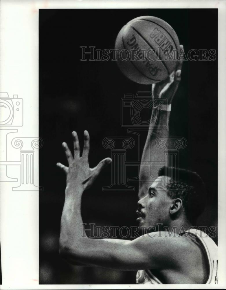 Press Photo Cavs basketball player-John Williams - cvb64707 - Historic Images