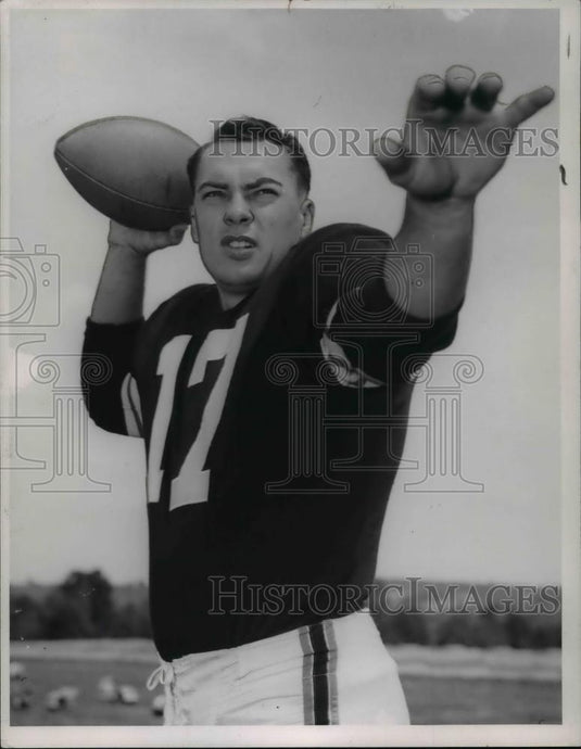 1957 Press Photo Milt Plum - cvb64422 - Historic Images