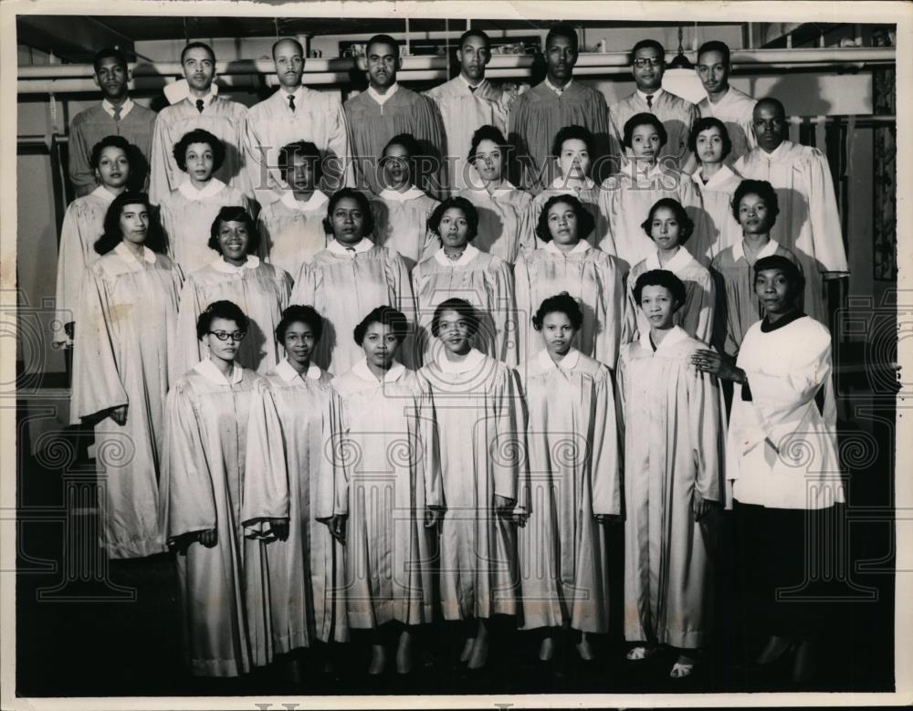 1957 Press Photo Church Choir - nef00201 - Historic Images