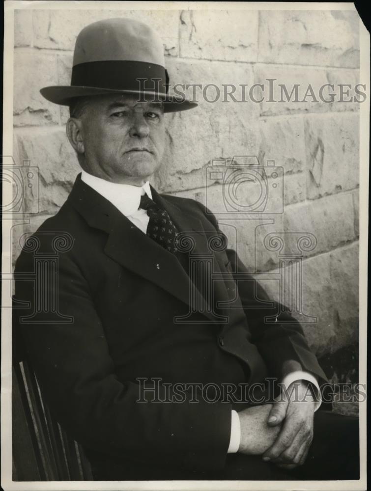 1930 Press Photo Theodore J. Hoover, Brother of President Hoover - nee94314 - Historic Images