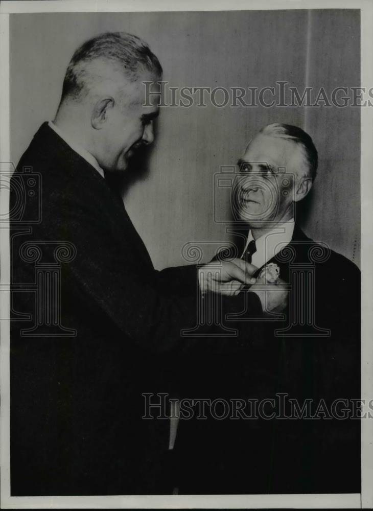 1936 Press Photo Former Akron Mayor C.Nelson Sparks named as a Special Deputy - Historic Images