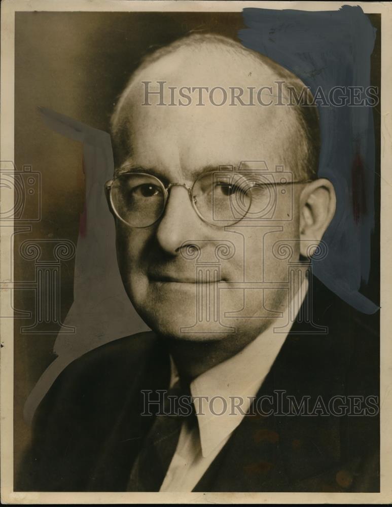 Press Photo Dr. Thomas J. Hill, School of Dentistry at Western Reserve Univ. - Historic Images