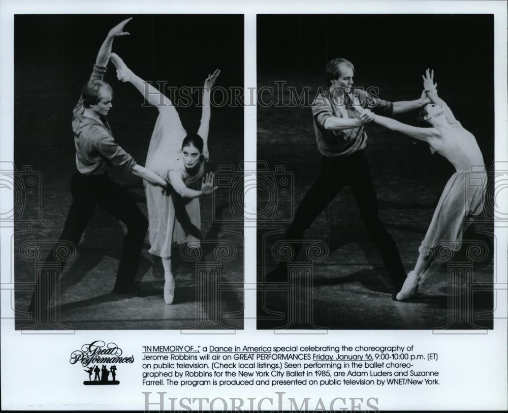 Press Photo In Memory Of a Dance in America Special by Jerome Robbins - spp00369 - Historic Images