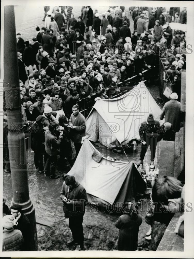 1969 Press Photo Czech students stage hunger strike in Prague - nef00096 - Historic Images