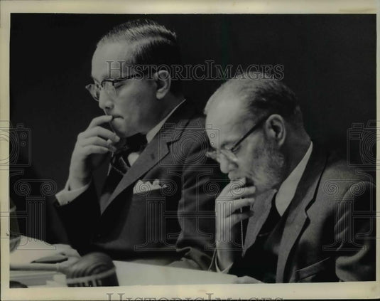 1962 Press Photo United Nations Secretary General U Thant & Zafrullah Khan - Historic Images