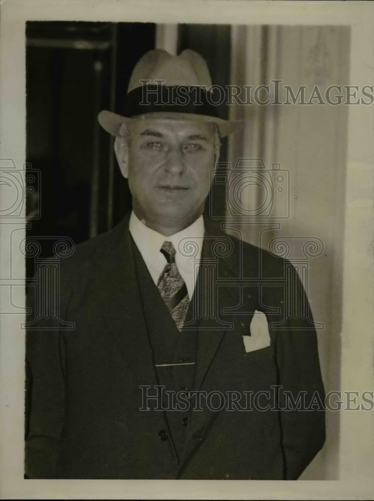 1938 Press Photo Former North Carolina Gov O Max Gardner named President NYSE - Historic Images