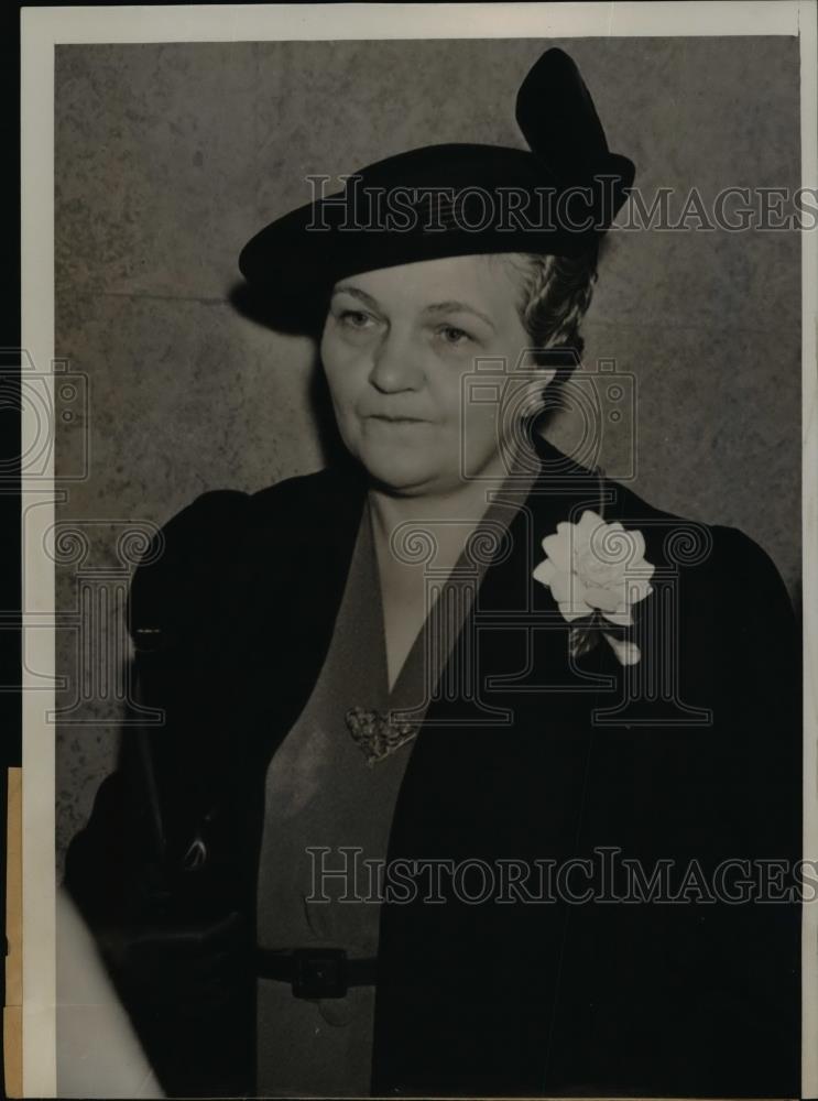 1938 Press Photo Elizabeth Boehme testified for son-in-law for Natal Shooting - Historic Images