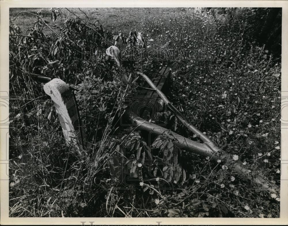 1968 Press Photo Edgewater Park A Month After Big Storm - nef00273 - Historic Images