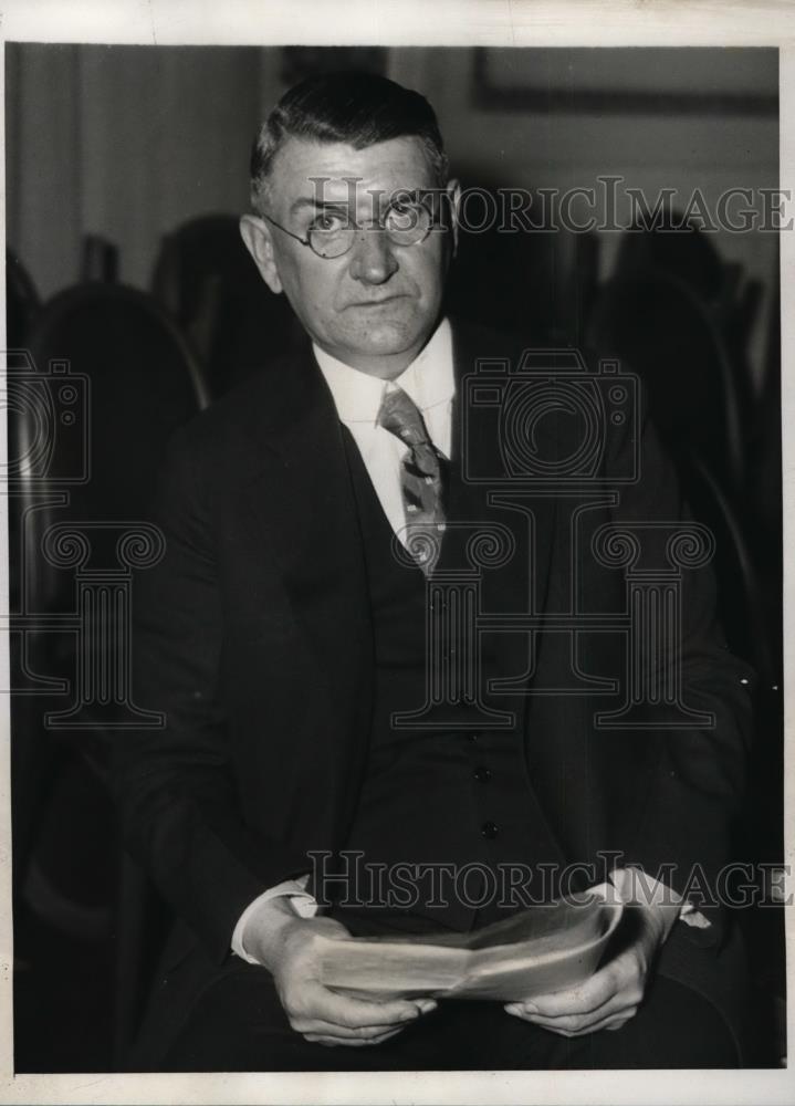 1932 Press Photo Prof Walter Rautenstrauch gives speech - nee94914 ...