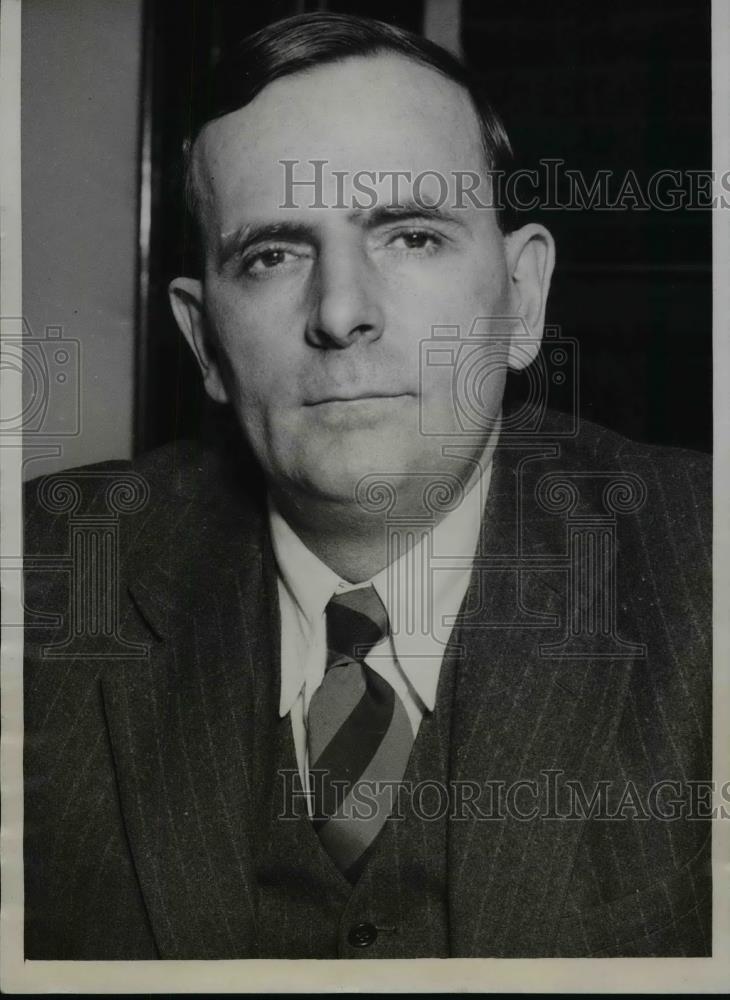 1935 Press Photo Newton Jenkins Veteran Illinois Progressive Republic - Historic Images