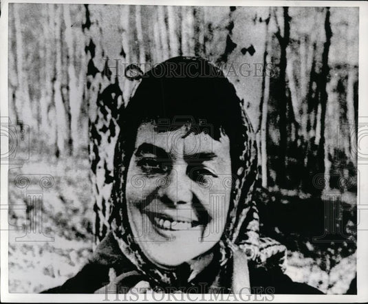 1968 Press Photo Larrisa Daniel, Russian Protester Against Soviet Bloc Invasions - Historic Images