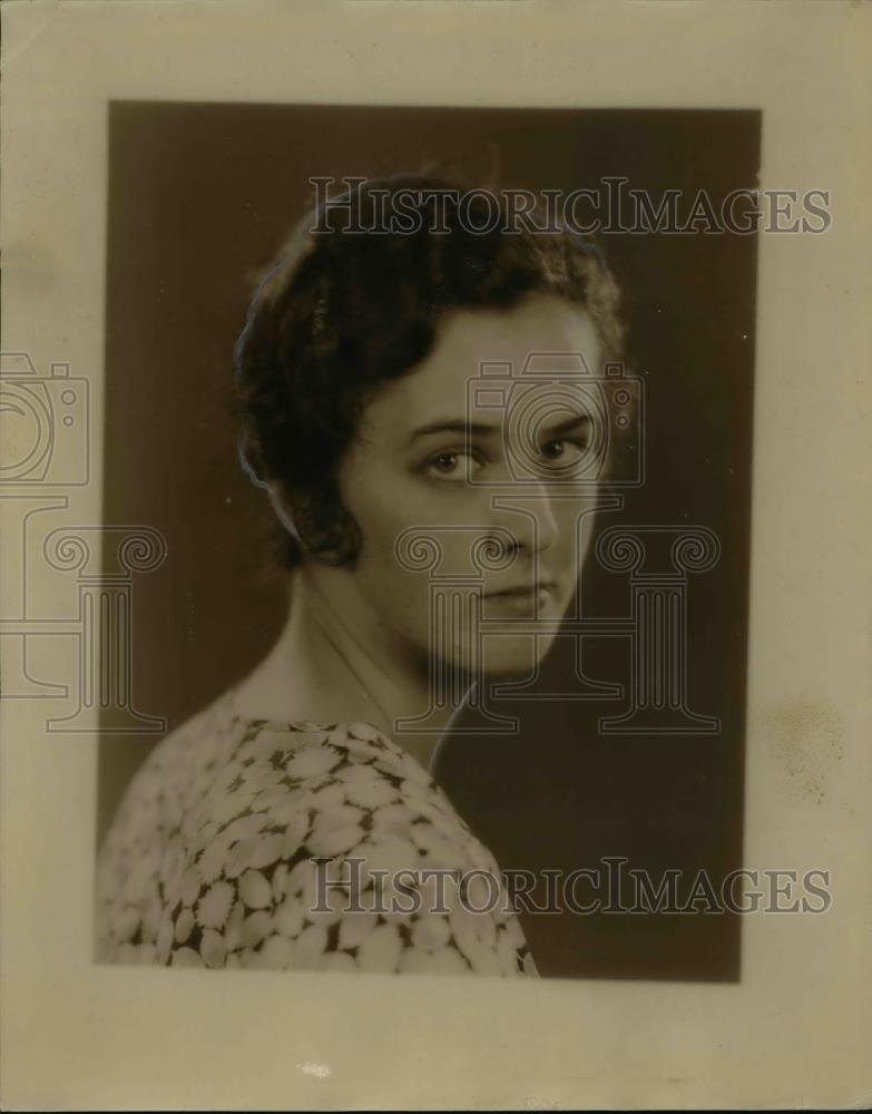 1932 Press Photo Mrs Joseph Patton Chairman of Lakewood Democratic Club - Historic Images