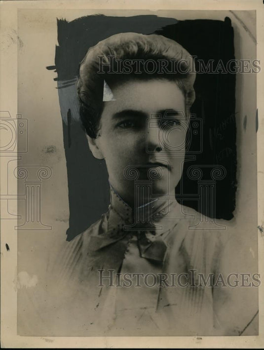 1922 Press Photo Miss Emily Towner - nef00142 - Historic Images