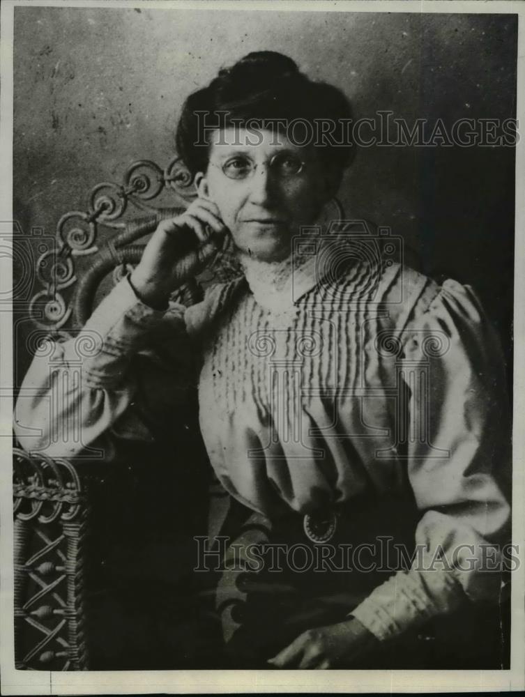1924 Press Photo Shooting Victim Mrs. Thomas A. Whaley - nef02054 - Historic Images