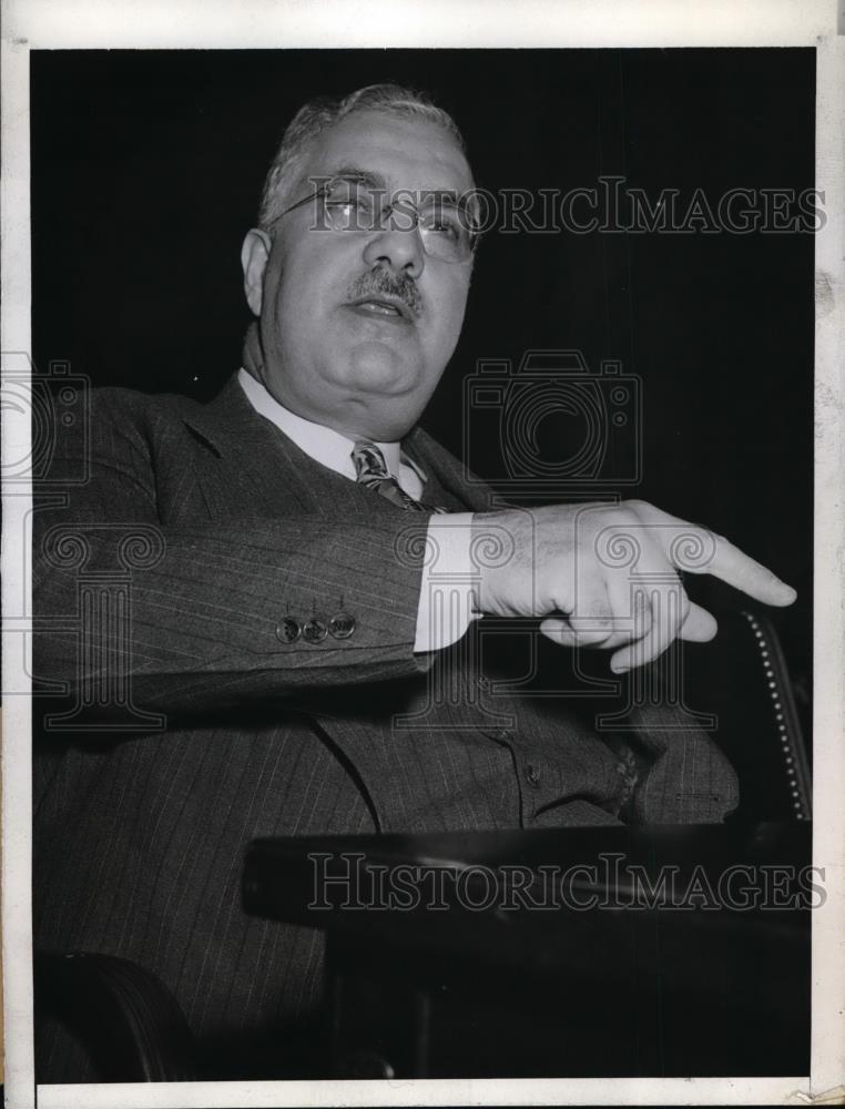 1943 Press Photo Joseph Padway General Counsel American Federation of Labor - Historic Images