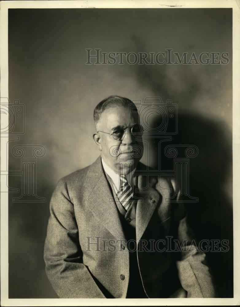 1937 Press Photo Christopher Leece Retires From Cleveland Plant - nee95018 - Historic Images