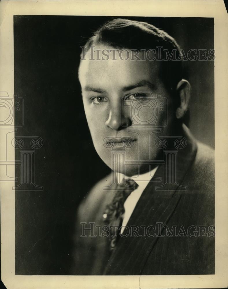 1923 Press Photo Concert Singer Theo Karle - nef01223 - Historic Images