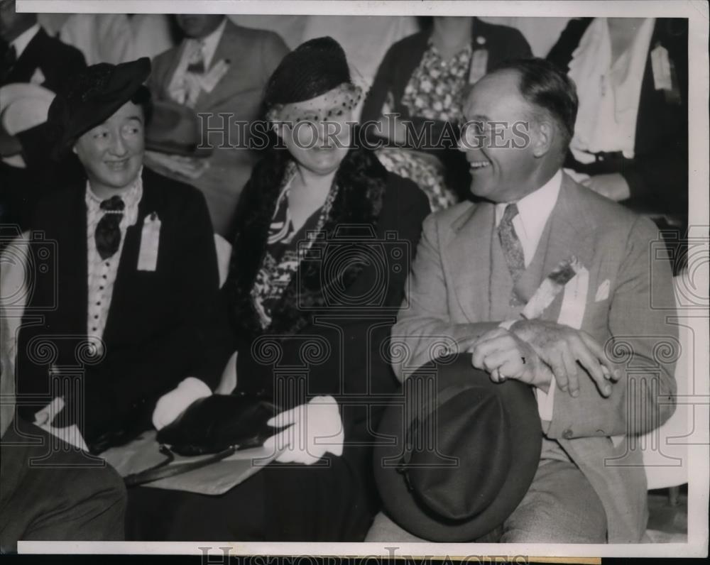 1935 Press Photo Mrs Worthington Scranton National Committeewoman of Scranton - Historic Images