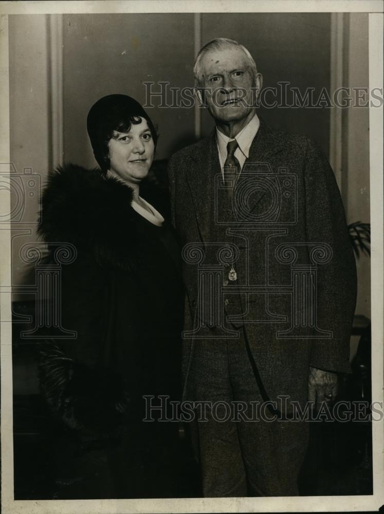 1930 Press Photo Congressman Charles Timberlake To Marry Roberta Elliot - Historic Images