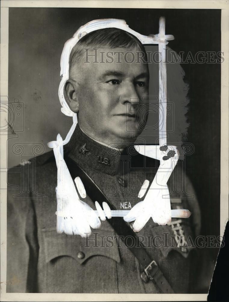 1928 Press Photo Major General Joseph Leitch - nef01391 - Historic Images