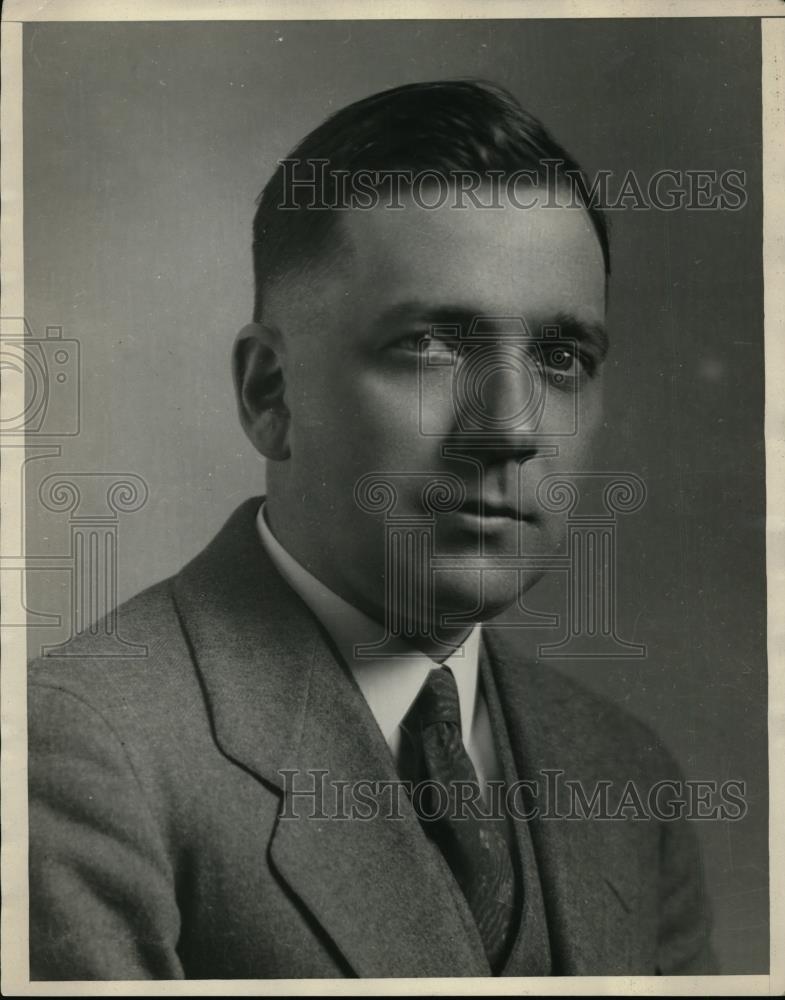 1931 Press Photo H. Walker, NEA Editor - nee94891 - Historic Images