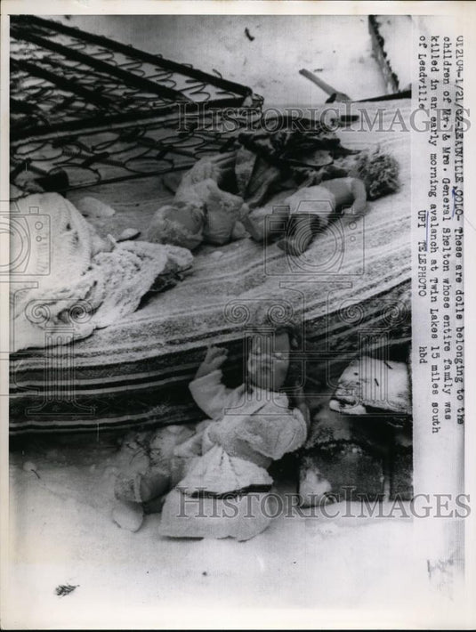 1962 Press Photo Dolls belonging to children of Mr & Mrs General Shelton - Historic Images