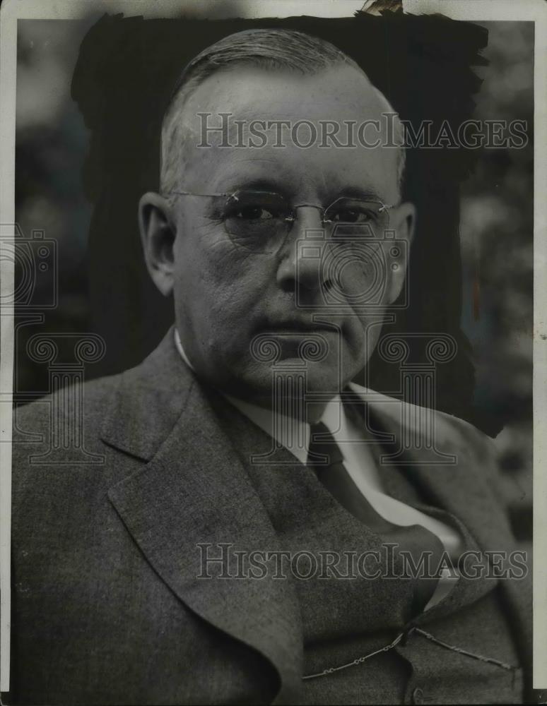 1938 Press Photo Governor Alfred M.Landon of Kansas - nee95835 - Historic Images