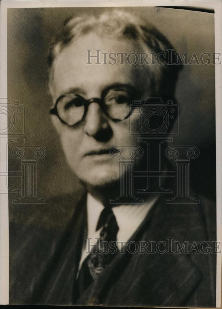 1939 Press Photo Dr.Joseph A. Jerger Author of the Doctor Here&#39;s Your Hat - Historic Images