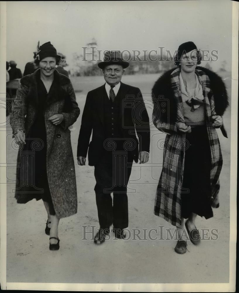 1934 Press Photo Vacationers At Pinehurst, North Carolina - nee95203 - Historic Images