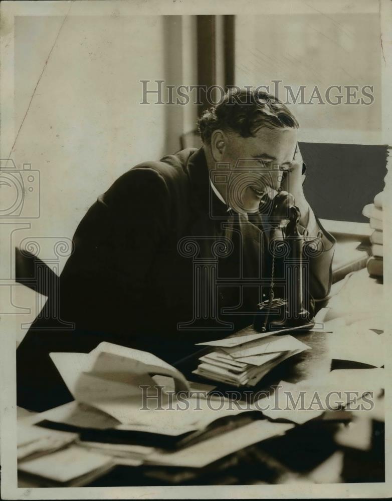 1932 Press Photo Father James McFaddin - nef02148 - Historic Images