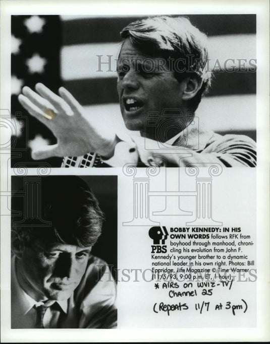 Press Photo Bobby Kennedy:In his own words - cvb74295 - Historic Images