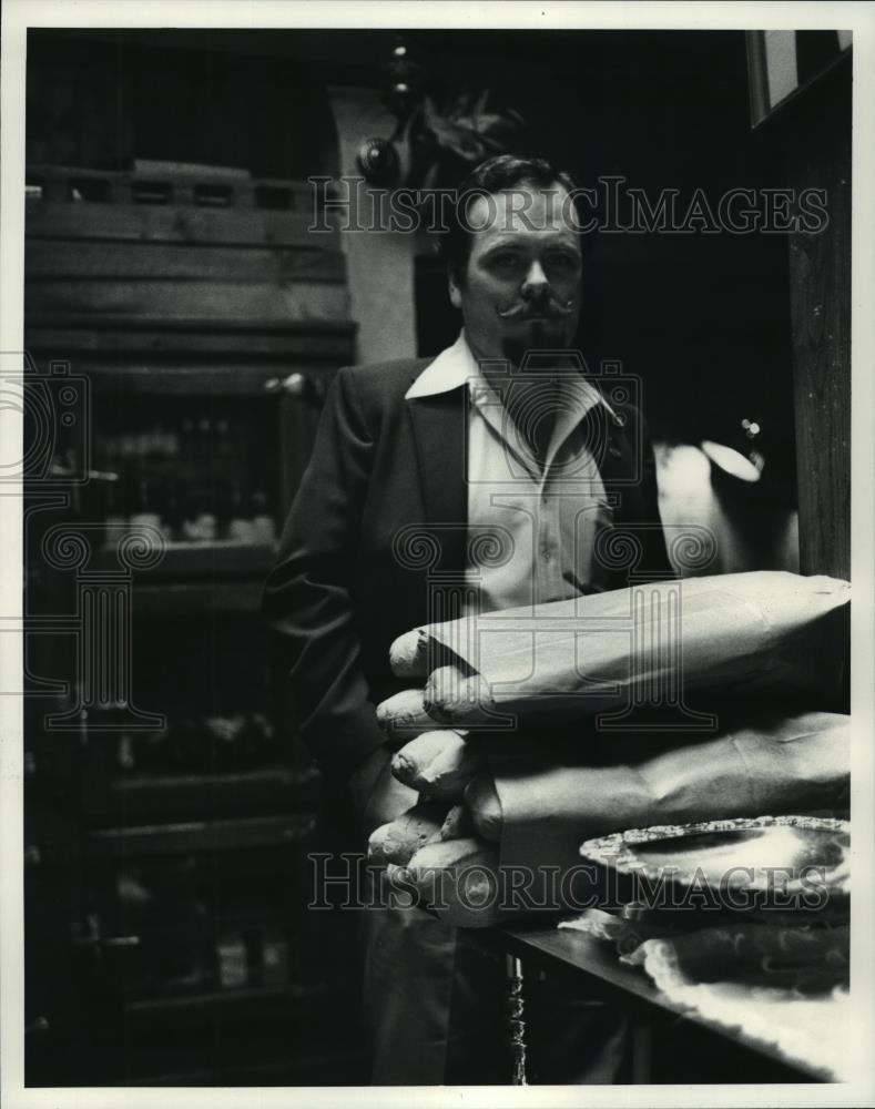 1981 Press Photo Chef Rich Taylor at Au Provence Restuarant - cvb74106 - Historic Images